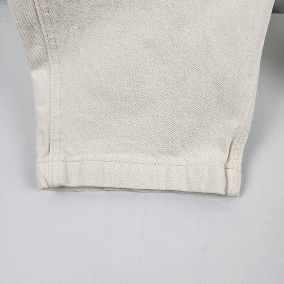 Abercrombie & Fitch Pants Mens 40x34 Cream 90s Loose Carpenter Jeans - Picture 6 of 13